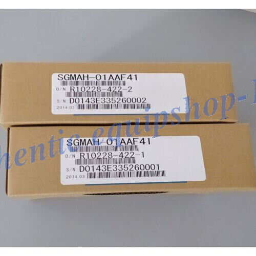 Ein Yaskawa SGMAH-01AAF41 Servomotor Neu im Karton Expressversand DHL/FedEx - Bild 1 von 6