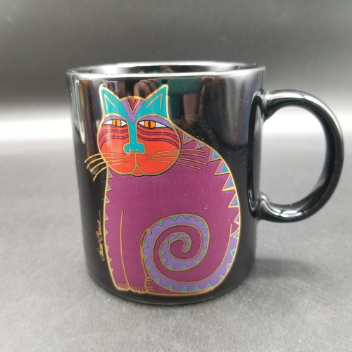 3 tazas Laurel Burch de colección - gatos felinos 3 estilos cosas míticas, fantásticas y salvajes - Imagen 2 de 19