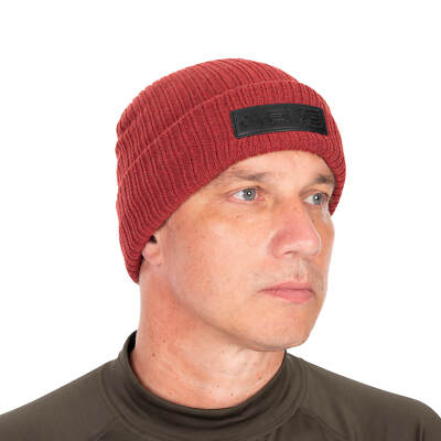 Fox Rage Pro Series Trawler Beanie Strickmütze Rot