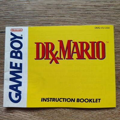 Dr. Mario (Nintendo Game Boy, 1990) for sale online | eBay