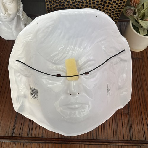 Trump Pout Halloween Cosplay Plastic Mask Disguise Inc Hilary Toliet Paper New - Picture 6 of 8