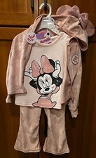 Disney Junior Minnie Mouse Conjunto de 3 Piezas, Niñas Talla 2T