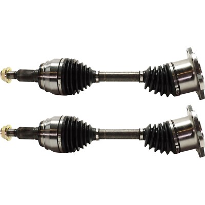 Pair CV Half Shaft Axle Set of 2 Front Driver & Passenger Side for Chevy Yukon