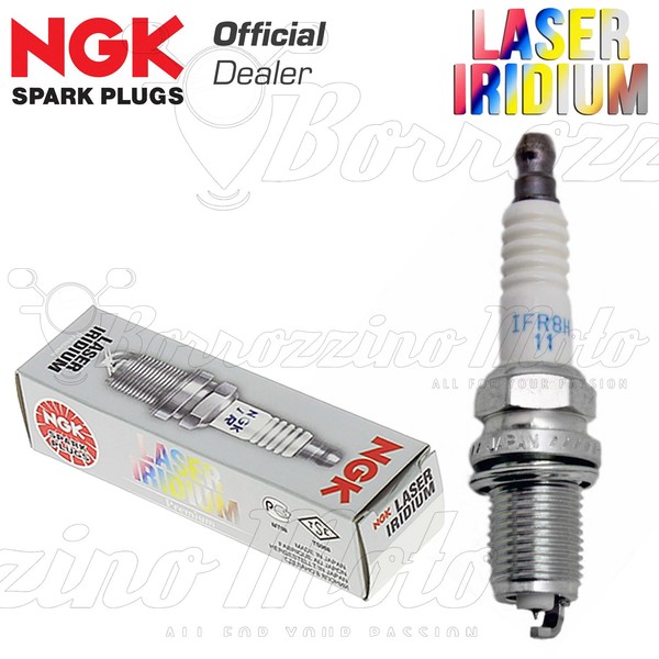 ZüNdkerze NGK Laser Iridium IFR8H11 Original Honda CRF 450 R (PE05) 2002-2008-image