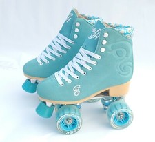 Candi Girl Carlin Quad Artistic Roller Skates - Seafoam women's size 6