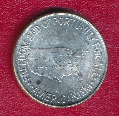 1952 WASHINGTON CARVER COMMEMORATIVE SILVER HALF DOLLAR **LIGHTLY CIRCULATED** - Picture 2 of 2