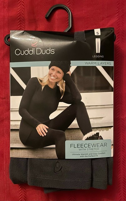 Cuddl Duds Stretch Fleece Leggings 