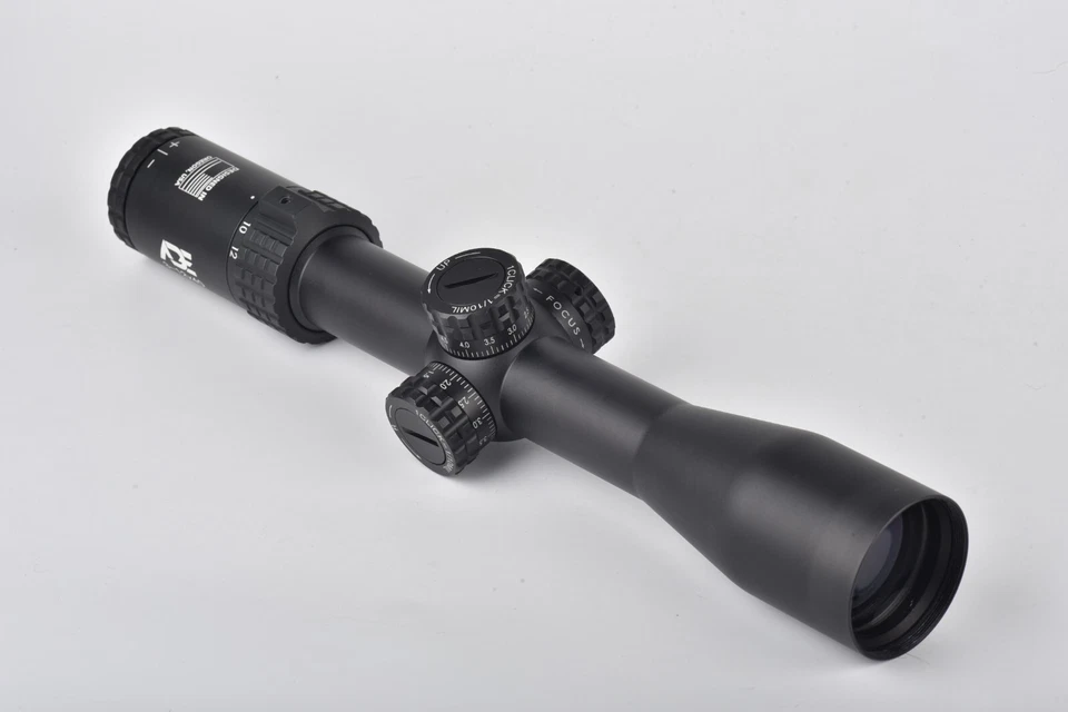 ADE ADVANCED OPTICS ADE ProZoom 3-12x40 Riflescopes with 30mm Tube, Throw Leveler and Mounting Rings