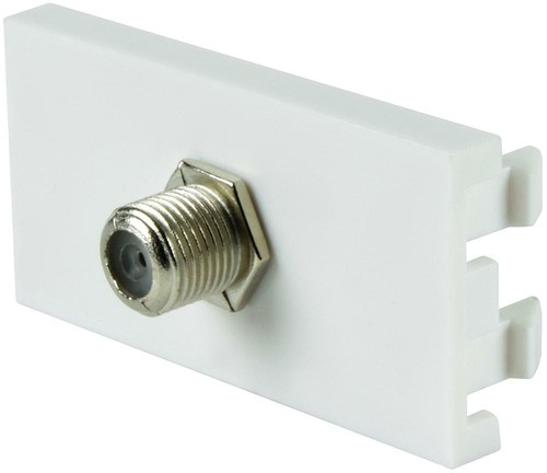 WALL PLATE FSAT 50MMX25MM MODULE, PRODUCT RANGE AV LINK MODULAR WALL FOR AV:LINK