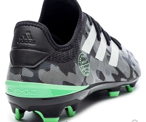 Adidas GAMEMODE FG/AG SUSTAINMODE - Negro/Gris Dos/Verde Gritante G57878 Talla 8 - Imagen 4 de 8