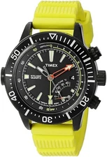 Timex Intelligent Quartz Mens Tide-Temp-Compass Watch T2N958