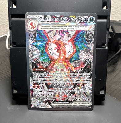 Pokemon TCG Charizard ex 223/197 SV03 Obsidian Flames SIR Holo Full Art ENG