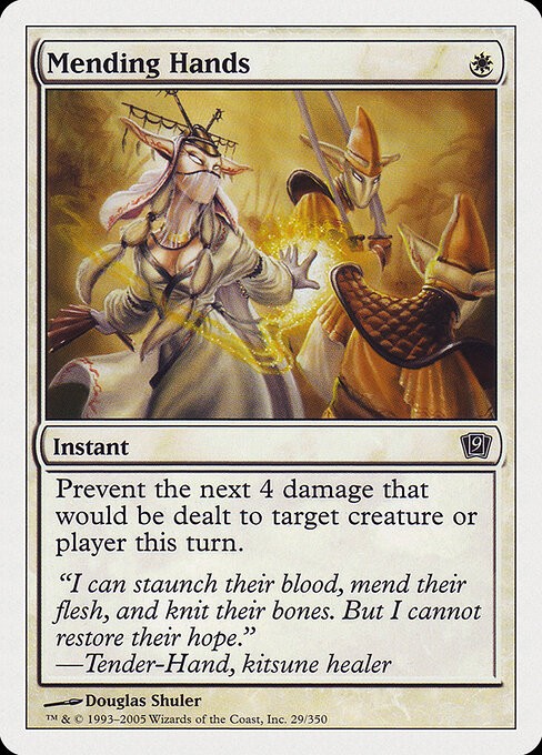 Mending Hands NonFoil Ninth Edition 29 NM MTG