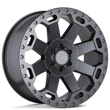 20x9 Black Rhino Hard Alloys Wheels WARLORD  Matte Gunmetal Rims 8x170 (4pcs)