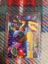 Comodín Splat Ben Roethlisberger Rainbow Galactic 1/1 Pittsburgh Steelers 2025