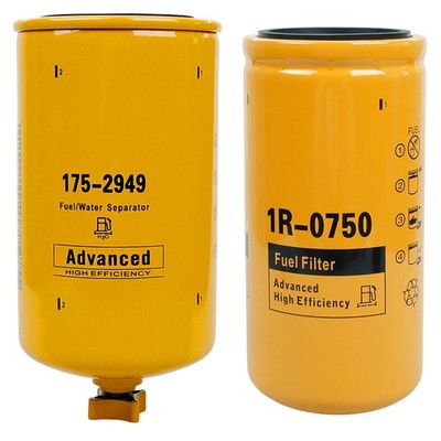 1R-0750 Fuel Filter&175-2949 Fuel/water Separator Filter Kit Fits Fass Lift Pump