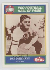 1990 Swell Pro Football Hall of Fame Dan Fortmann #25 4r7