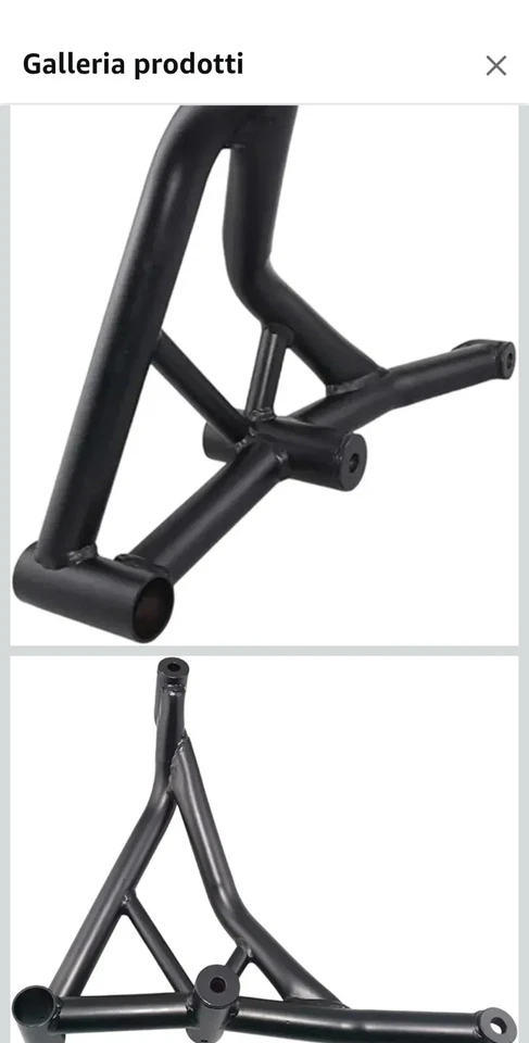 paramotore crash bar per mt 09 dal 2021 al 2024 - Immagine 3 di 4