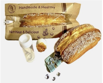 #ad #ad Bread Diversion Safe Security Stash Safe “squishy” exclusive with Bag amp; Bottle $22.50