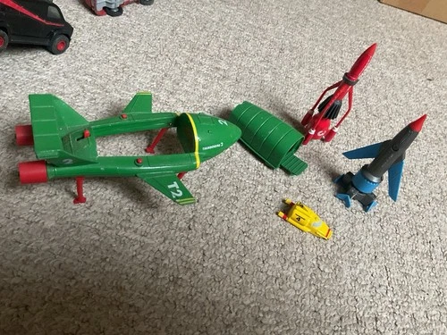 Vintage Matchbox 1992 Thunderbirds Set Gerry Anderson NICE LOT