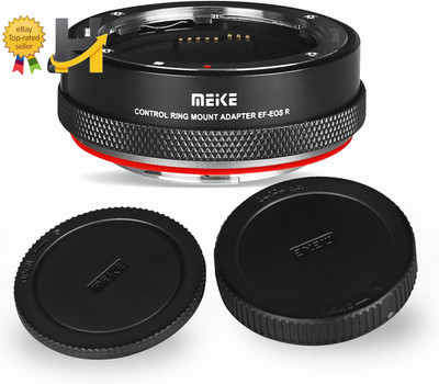 Canon EF/EF-S to RF Auto-Focus Lens Adapter with Control Ring for EOS R Series