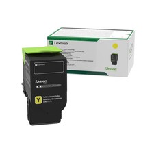 Lexmark 78C1XY0 Yellow Extra High Yield Return Yield,