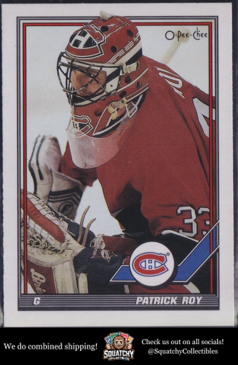 1991-92 O-Pee-Chee #413 Patrick Roy