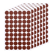7 PCS Self-Adhesive Screw Hole Stickers, 0.83" Wood Screw Hole Cover