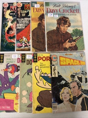 Silver Bronze Age Comic Book Lot of 8 Different Publishers Vintage Lot #31 *S15
