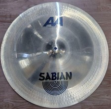 Sabian AA Chinese Cymbal 20 inch Used Loud Sound Percussion Musical Instrument