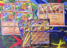 Pokemon TCG Lot Torchic Combusken Blaziken-Playset