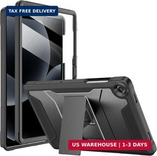 Soke Case for Galaxy Tab A11 Plus /A9 11-Inch, with Screen Protector and Kicks