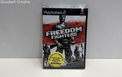 Sony PlayStation 2 PS2 - Freedom Fighters - NEW - PARTIALLY SEALED