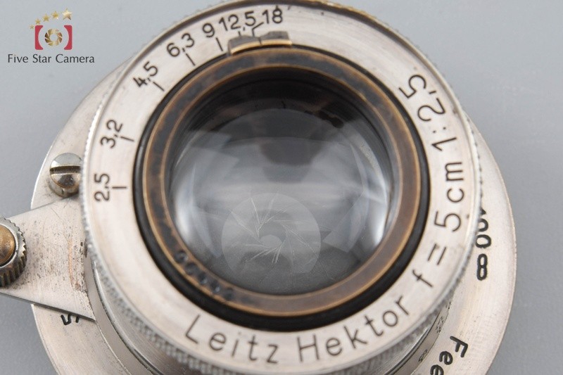 Leica ヘクトール L50mm F/2.5 クローム Hektor L39 Leica Hektor 50mm f/2.5 L39 LTM Leica Thread Mount | eBay