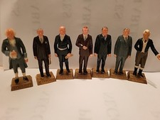 Vintage 1960's MARX United States Presidents Figurines 7 Figure Mixed LOT