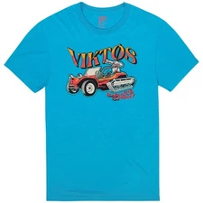 VIKTOS Men's Halftracked Turquoise Heather Tee (18700)