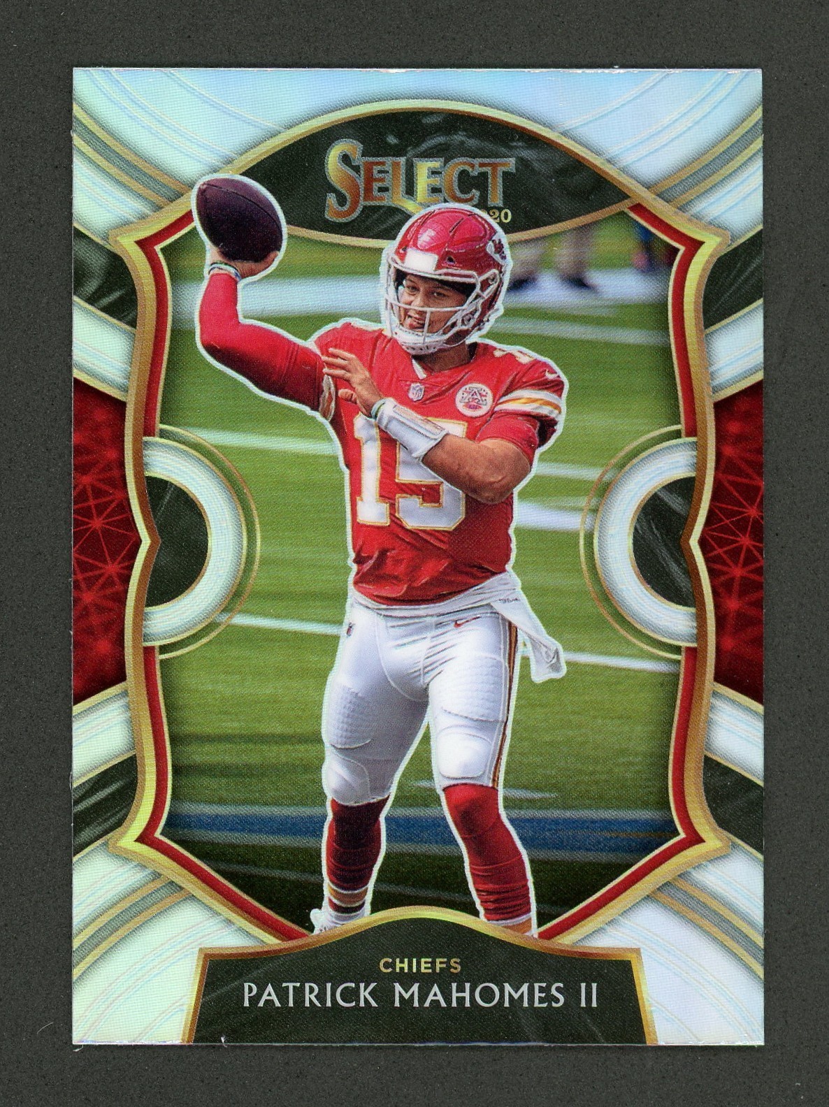2020 Select Patrick Mahomes Concourse Silver Prizm #2 - Kansas City Chiefs
