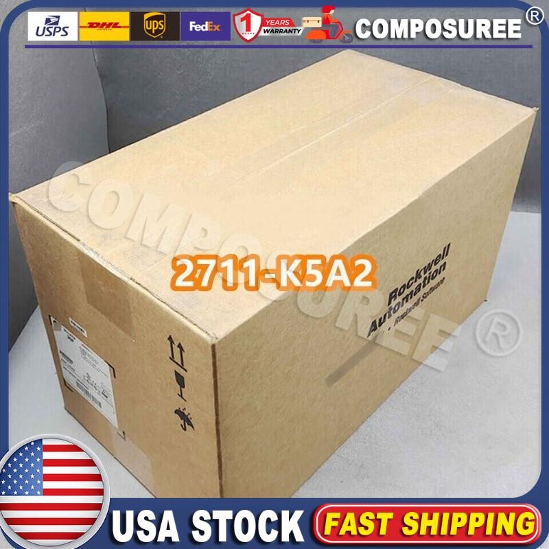 AB 2711-K5A2 PanelView 550 Operator Keypad Terminal HMI SER F USA US Free Tax