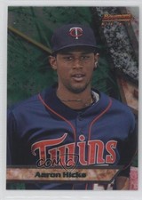 2011 Bowman Bowman's Best Prospects Aaron Hicks #BBP61 0c4