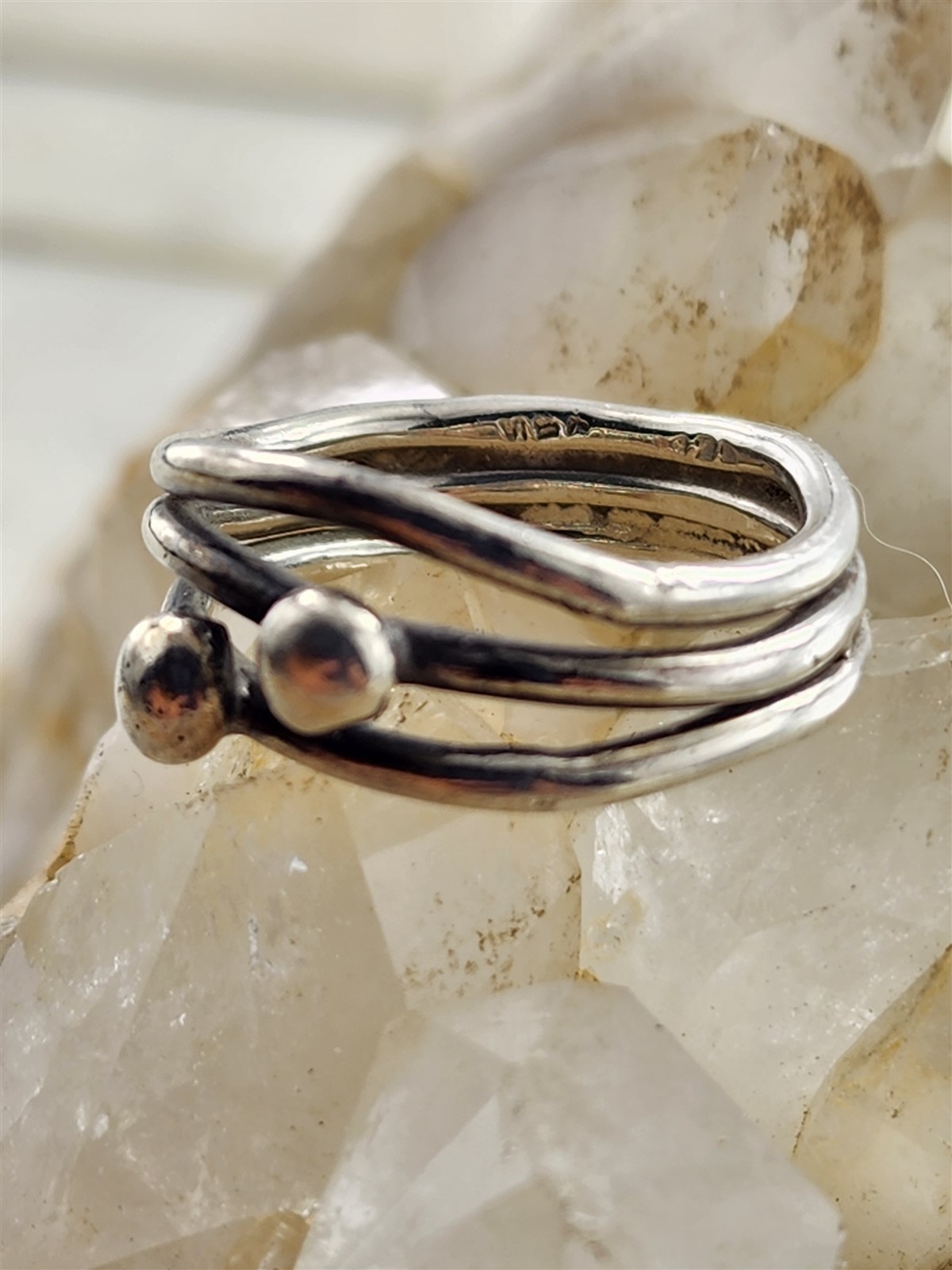 Mexico Vintage Solid Sterling Silver Electroform … - image 2