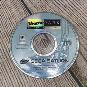 Theme Park Sega Saturn Complete With Manual (PAL)