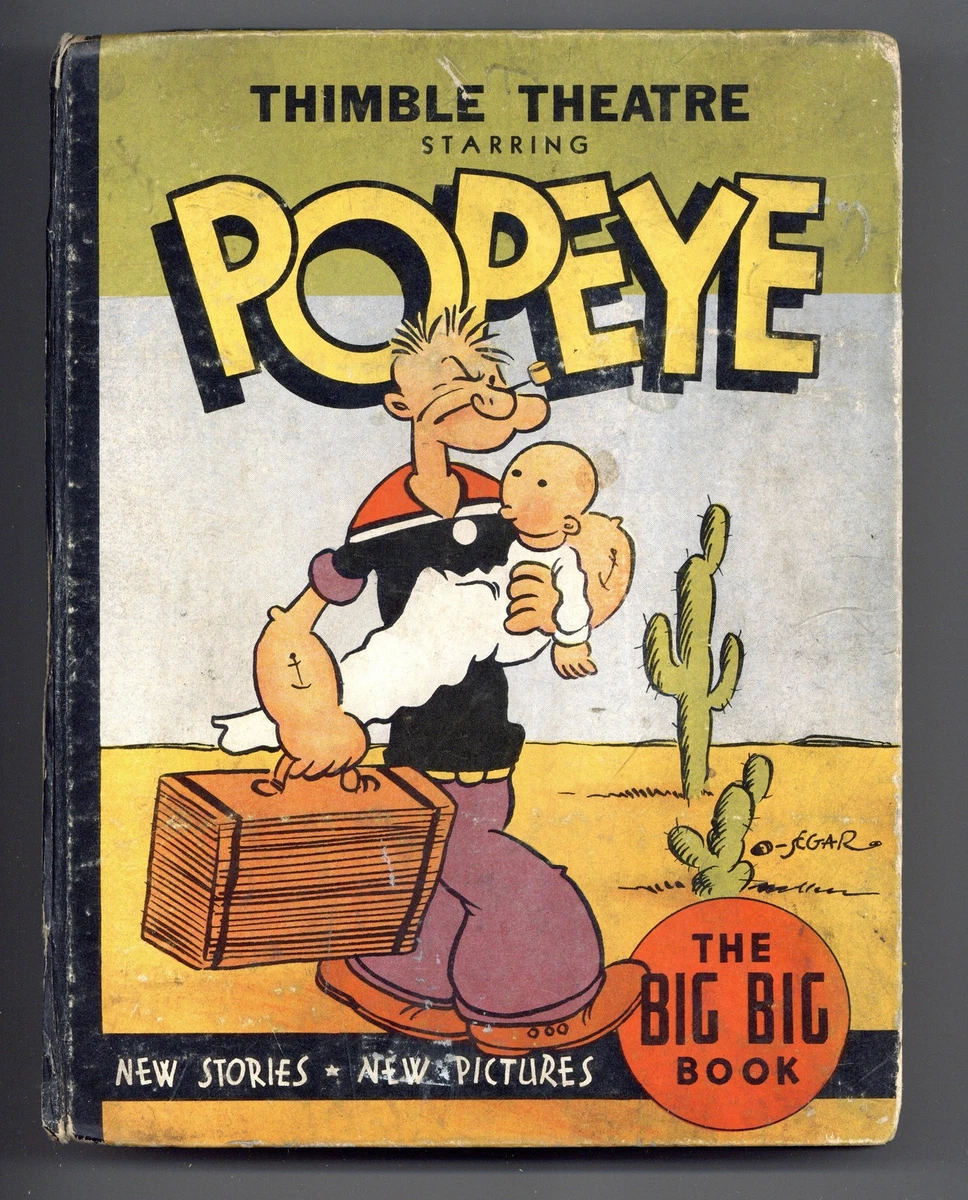 US Comics Popeye Platinum Age (1897-1937) Era Comics, Graphic