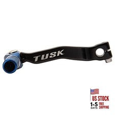 Folding Shift Lever Black/Blue Tip Compatible with Yamaha TTR230 2006-2025