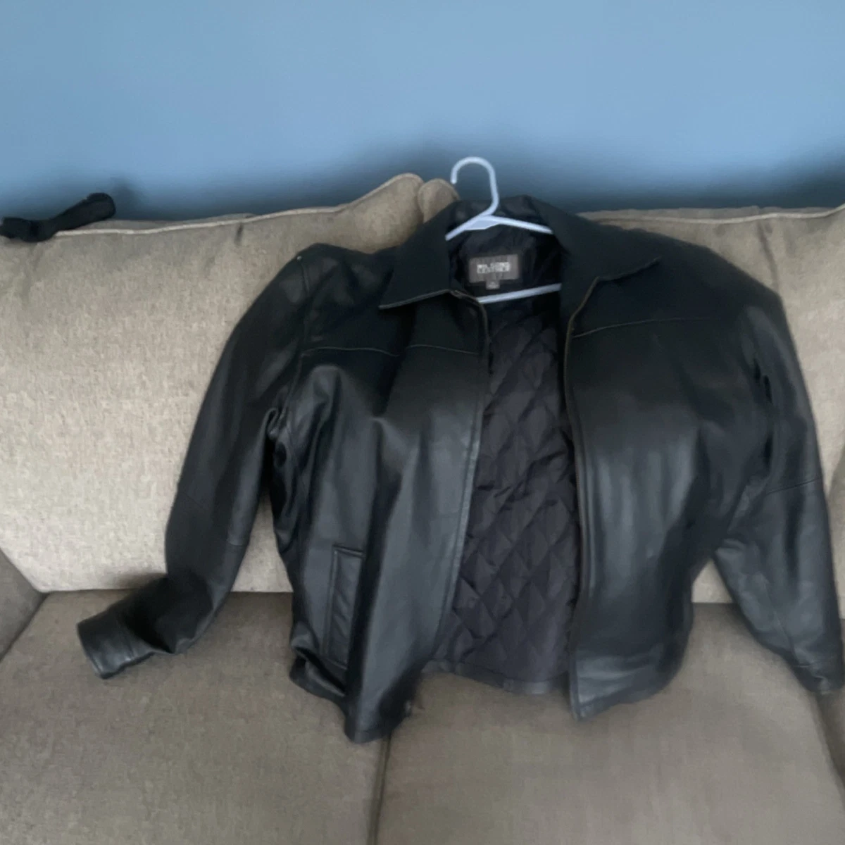 Preços baixos em Jaqueta Motoqueiro Wilsons Leather Zip Casacos