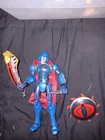 Gi Joe Sigma 6 Action Figure Lot Of 7 Cobra Commander Destro Duke Etc 8”