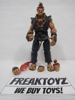 Sota Toys Street Fighter Series 4 Akuma Blue Variant, Not Packaged Complete
