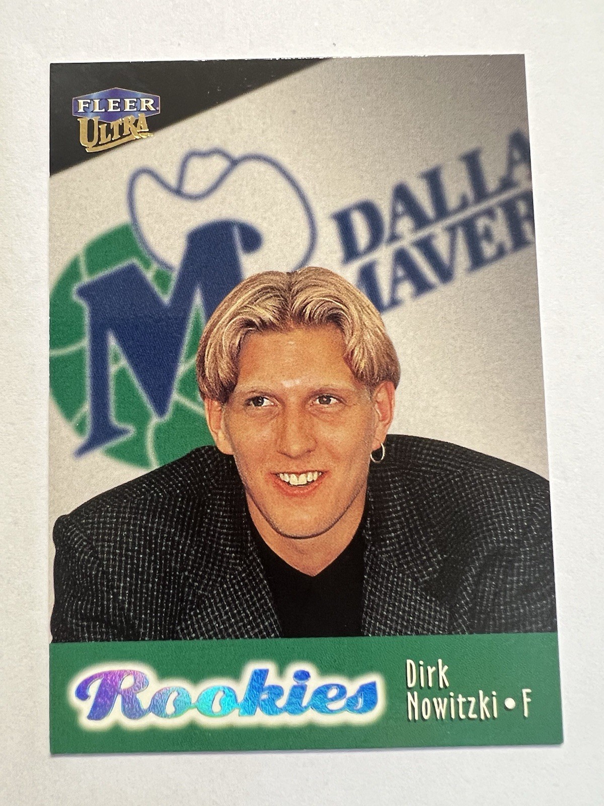 1998-99 Fleer Ultra Dirk Nowitzki #118 Rookie RC Dallas Mavericks