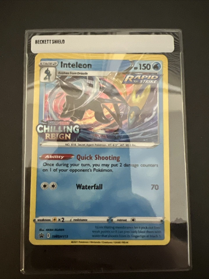Inteleon - (Prerelease) SWSH113 SWSH: Sword & Shield Promo Cards Holo - Image 2 of 4