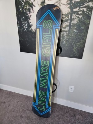 Rome SDS Artifact Snowboard 155 cm 155cm Peep Show Live Nude Girls