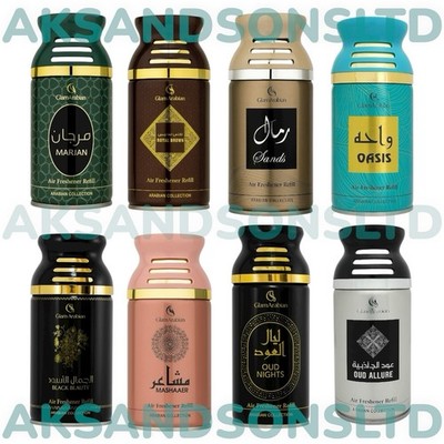 3 x GLAM ARABIAN Automatischer Lufterfrischer Nachfüllpackungen für Airwick & Airpure Spender
